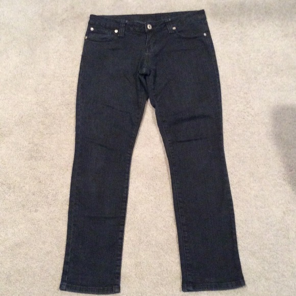Blue Asphalt Black Low Rise Skinny Jeans