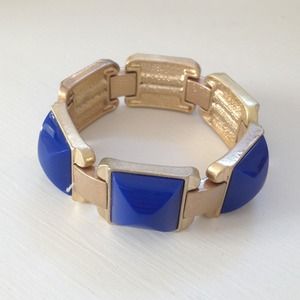 NWOT J. Crew Royal Blue Stretch Bracelet
