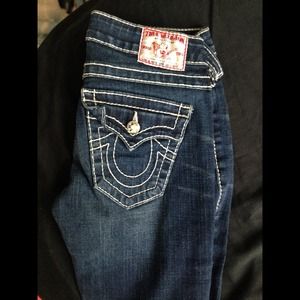 True religion jeans, they look good as new.