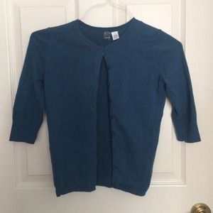 Dark green blue cardigan
