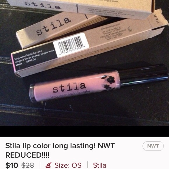 Stila lip color NWT plus lip trio gloss