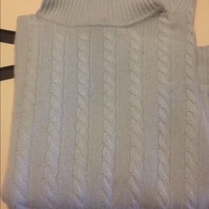 100% Cashmere Cable Sweater Ann Taylor