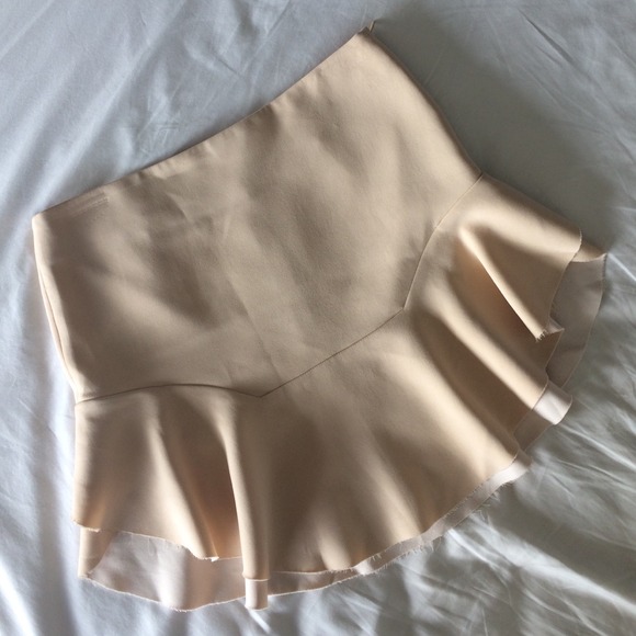 Pale Pink Flippy Skirt