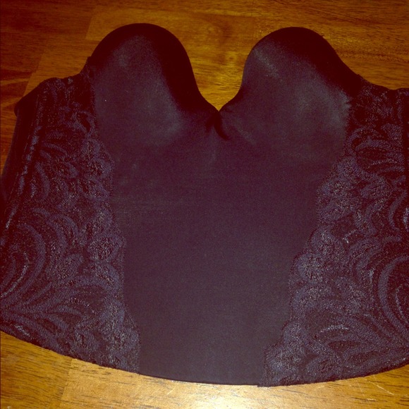 34A black corset top gently used