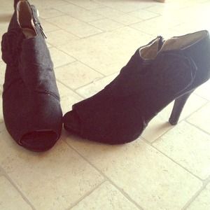 Black booties