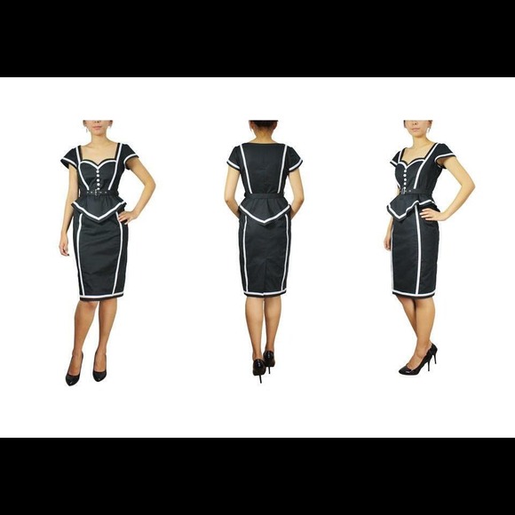 Chic and Stylish Pinup Pencil Dress