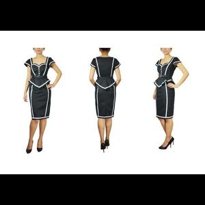 Chic and Stylish Pinup Pencil Dress