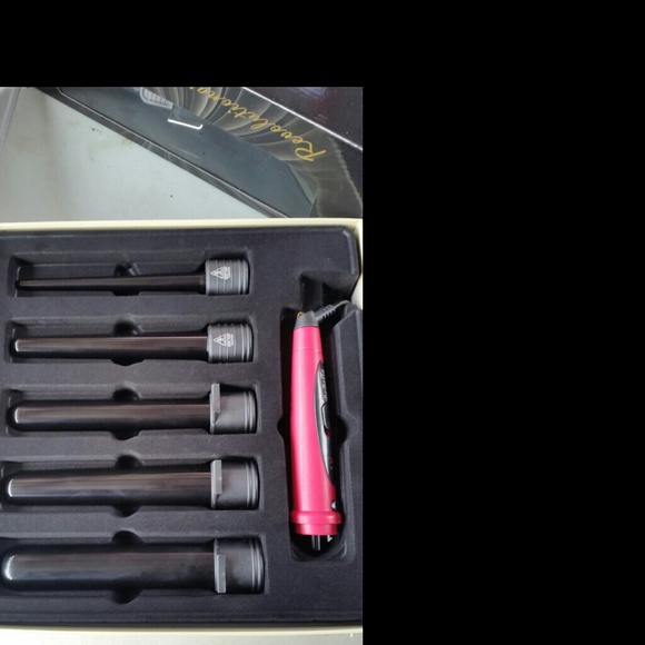 5 pcs clip less curling set