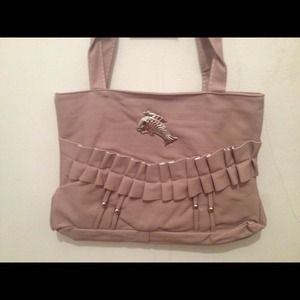 New Lavender Genuine Leather Ladies handbag