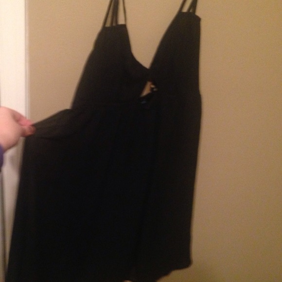 Black summer dress