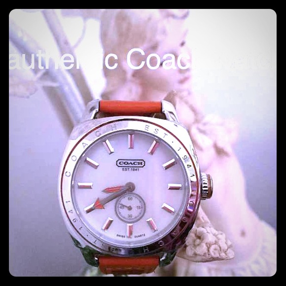 Authentic Coach watch!