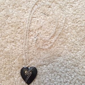 Rocker heart necklace