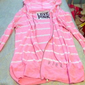 Pink cute zip up great condition