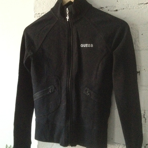 Guess Track Suit Black