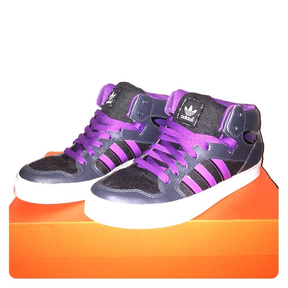 Adidas high tops.