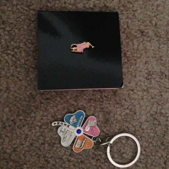 Rome Keychain and POLO pin