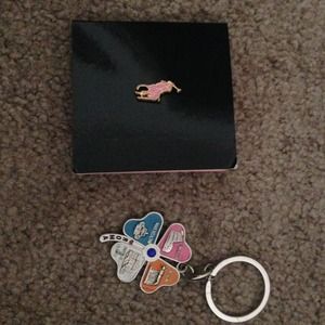 Rome Keychain and POLO pin