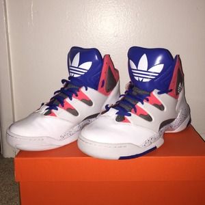 Adidas high tops.