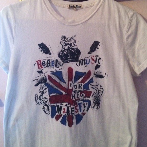 Lucky Brand White T! - Picture 2 of 2