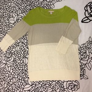 Banana Republic 3/4 sleeve sweater.