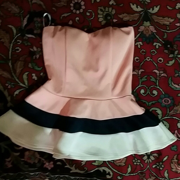 Strapless top for a night out