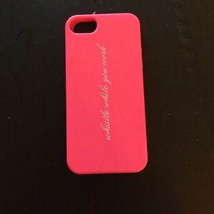 Kate Spade"whistle while you work" iPhone5/5S Case