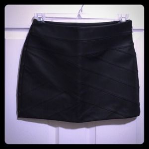 Leather Express Skirt