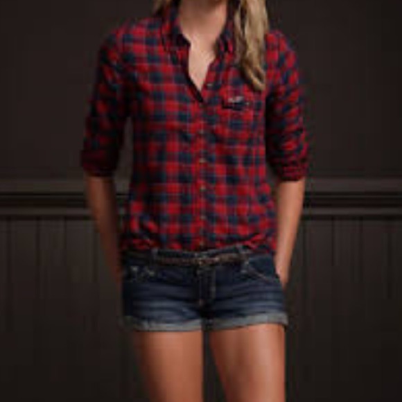 Red and Blue Plaid Flannel
