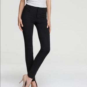 Vince Black Stretch Skinny Ponte Pants
