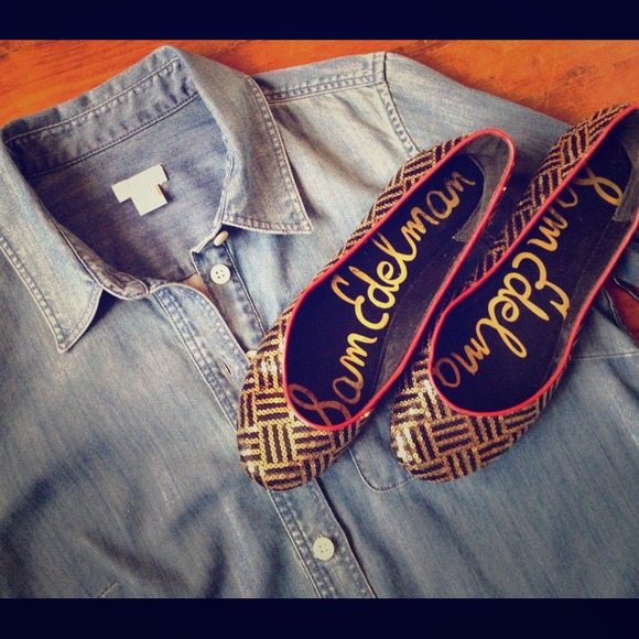 Sam Edelman Shoes - @tamador10402  Sam Edelman leather sequin