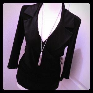 White House Black Market Black Top