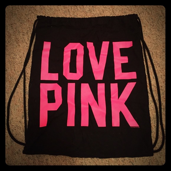 Love PINK drawstring bag