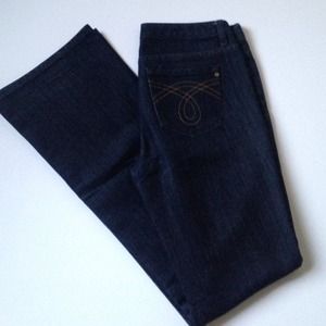 MICHAEL KORS dark denim flare jeans 4