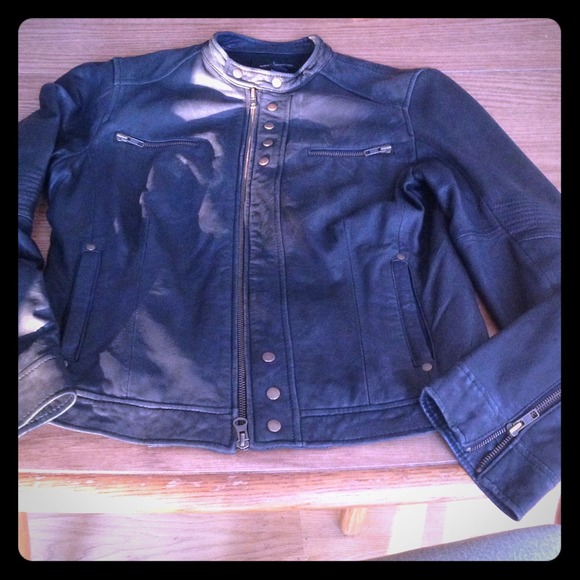 Leather jacket
