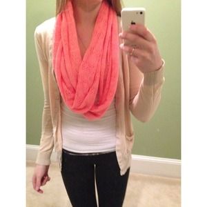 Pink scarf