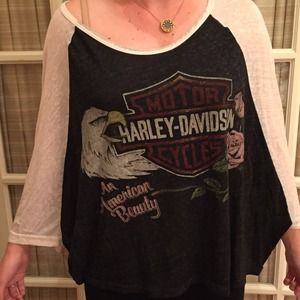 Harley Davidson one-of-a-kind vintage top