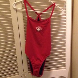 Vintage lifeguard one piece