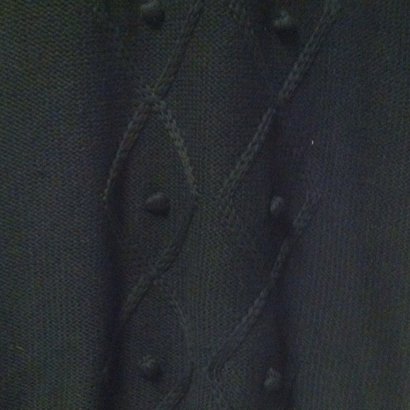 !!SALE 50% OFF  COLLECTIVE BLACK SWEATER BY CONVOY - Picture 3 of 4