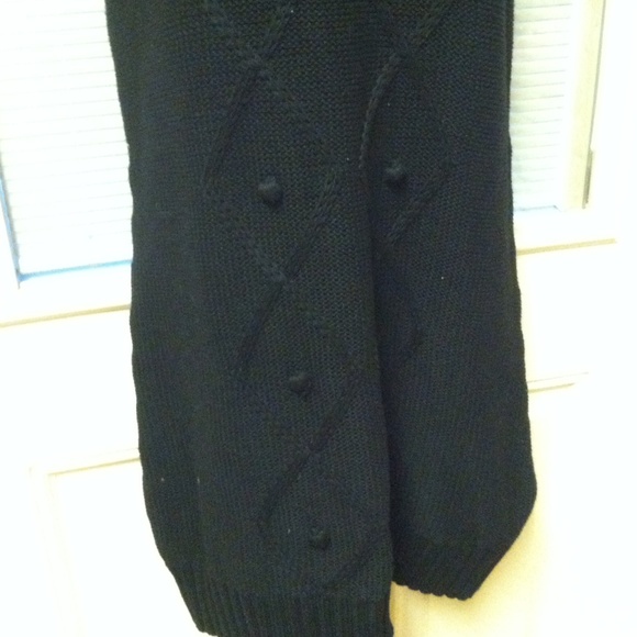 !!SALE 50% OFF  COLLECTIVE BLACK SWEATER BY CONVOY - Picture 2 of 4