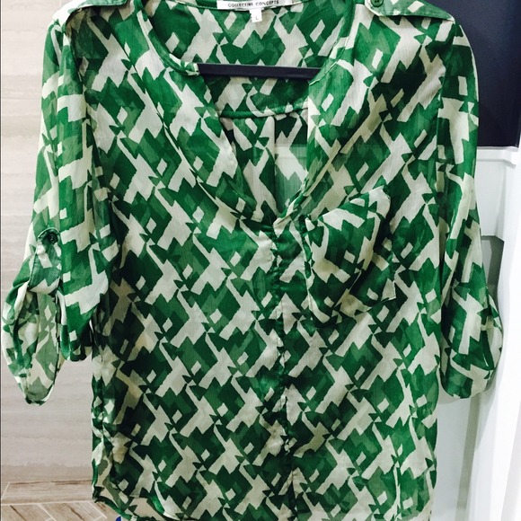 SOLD! Collective Concepts Blouse SOLD!