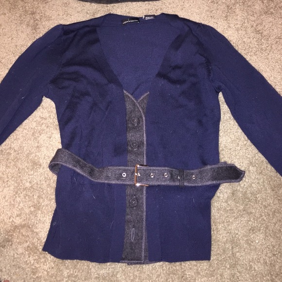 Victoria's Secret Sweater/ Navy blue&cheat