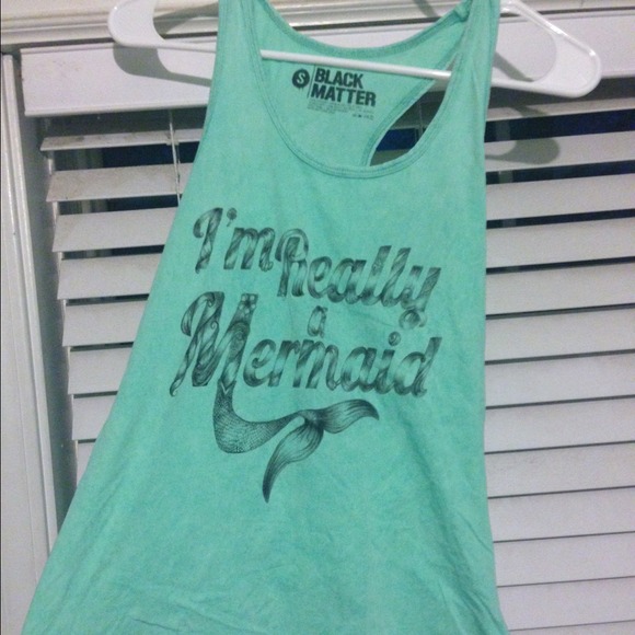 Im really a mermaid tank top
