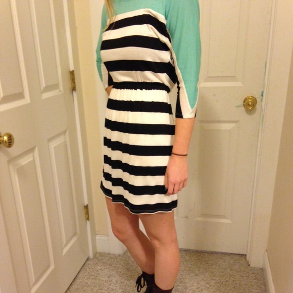 3/4 sleeve cloth dress