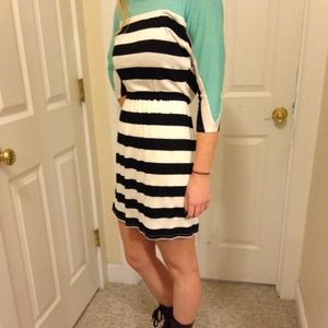 3/4 sleeve cloth dress