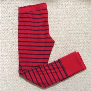 Striped hollister Christmas leggings