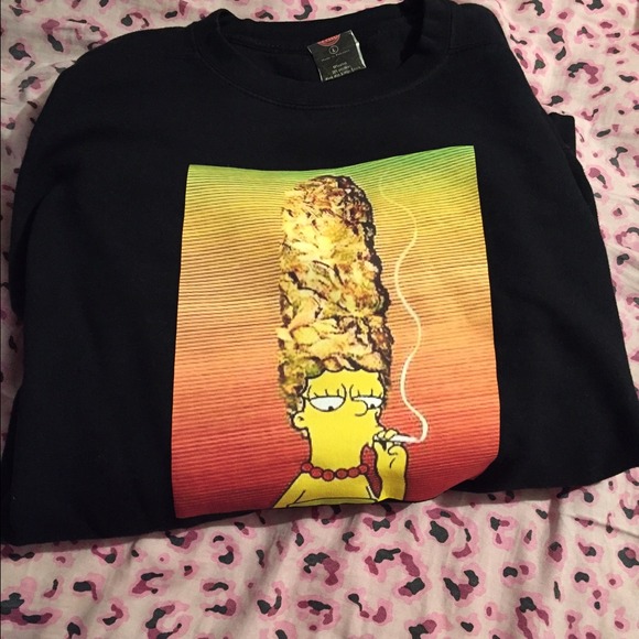 Marge Simpson crewneck
