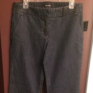 Tahari denim SZ 8, indigo NWT