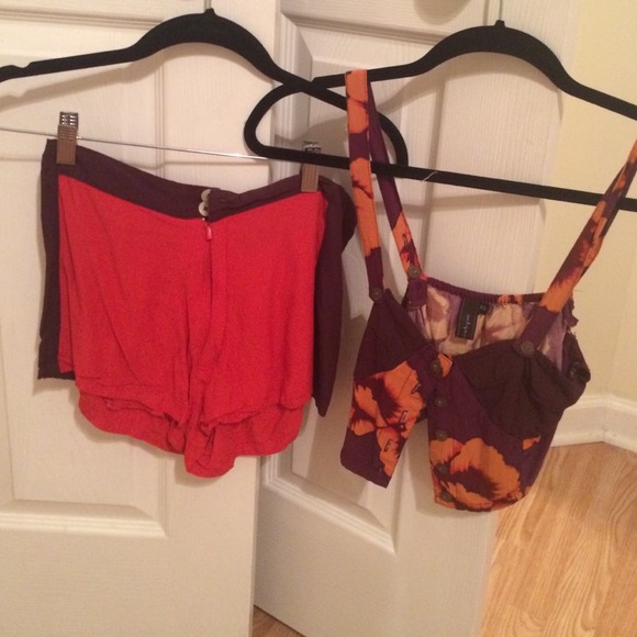 2 piece shorts set