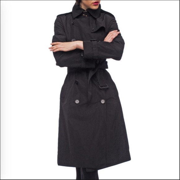 norma kamali trench coat