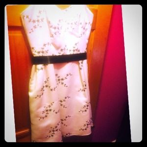 Black and white dress